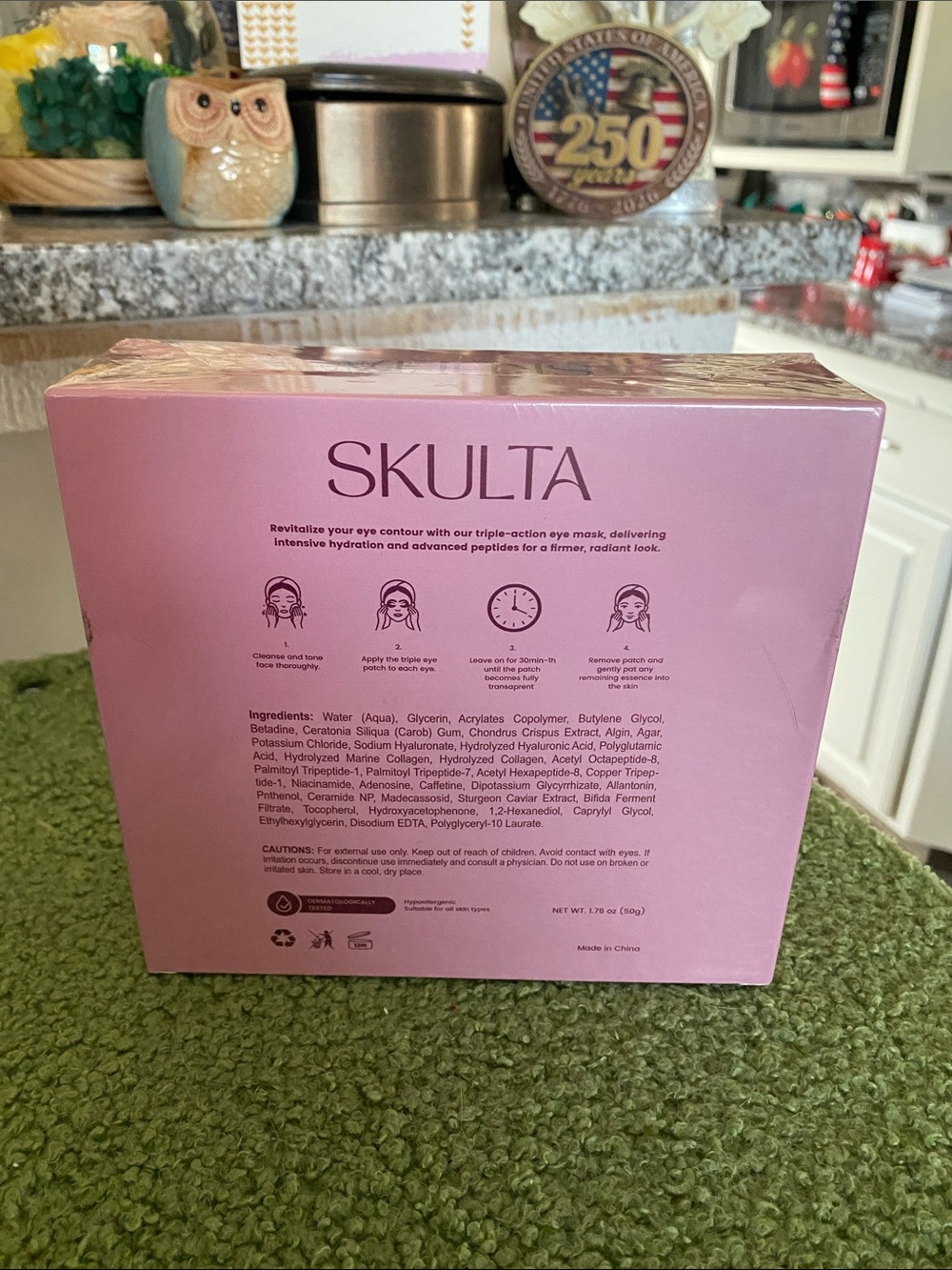 Deep Peptide Collagen Eye Mask — Pink Hydrating Patches - Picture 3 of 3